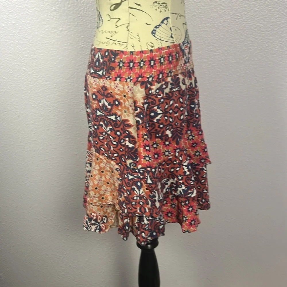 CAbi Printed Skirt